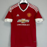 Shop 2015/16 MANCHESTER UNITED ROONEY #10 HOME SHIRT (S) ADIDAS, classic football shirts, vintage football shirts & retro soccer jerseys at Cult Kits