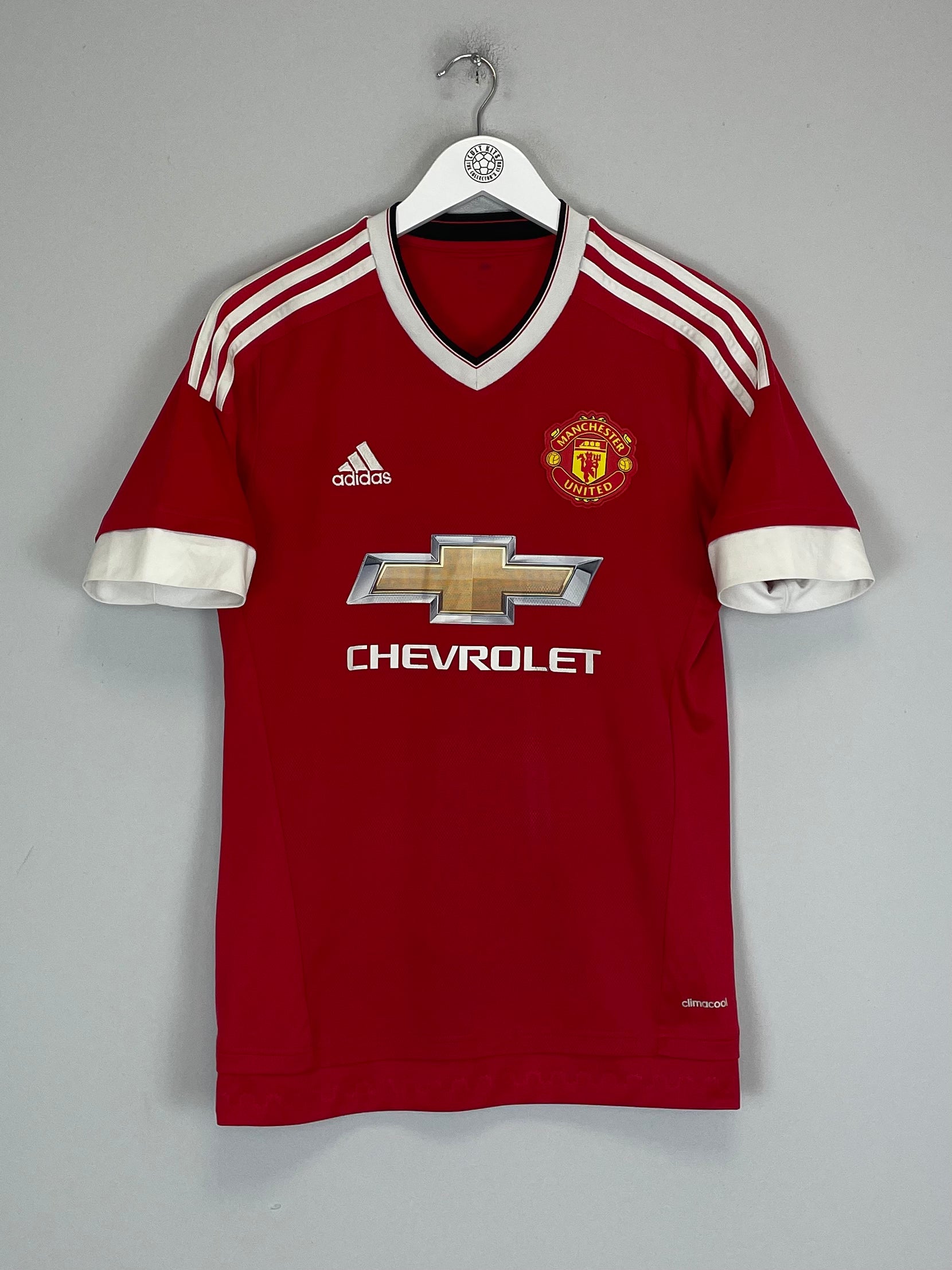 Shop 2015/16 MANCHESTER UNITED ROONEY #10 HOME SHIRT (S) ADIDAS, classic football shirts, vintage football shirts & retro soccer jerseys at Cult Kits