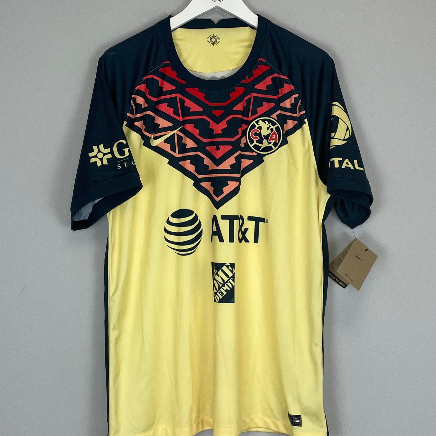 Shop 2021/22 CLUB AMERICA *BNWT* HOME SHIRT (XL) NIKE, classic football shirts, vintage football shirts & retro soccer jerseys at Cult Kits