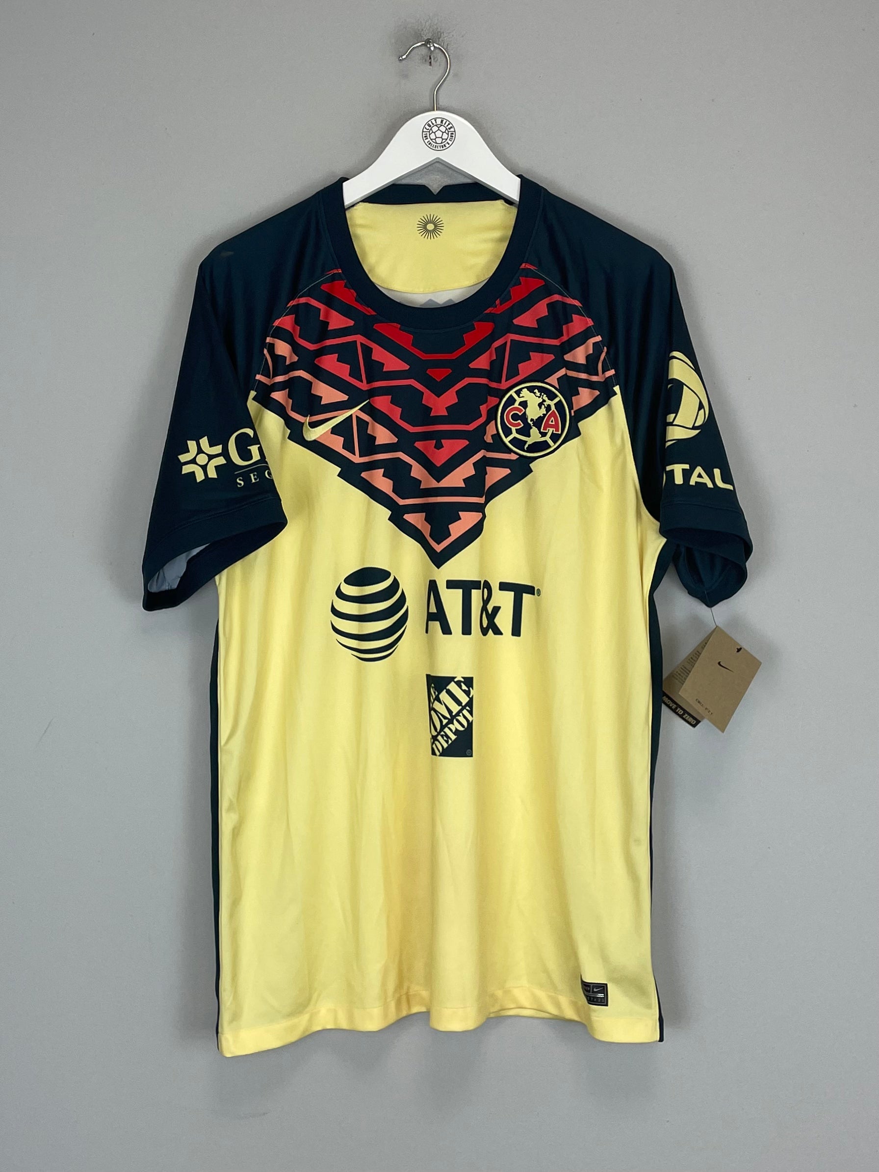 Shop 2021/22 CLUB AMERICA *BNWT* HOME SHIRT (XL) NIKE, classic football shirts, vintage football shirts & retro soccer jerseys at Cult Kits