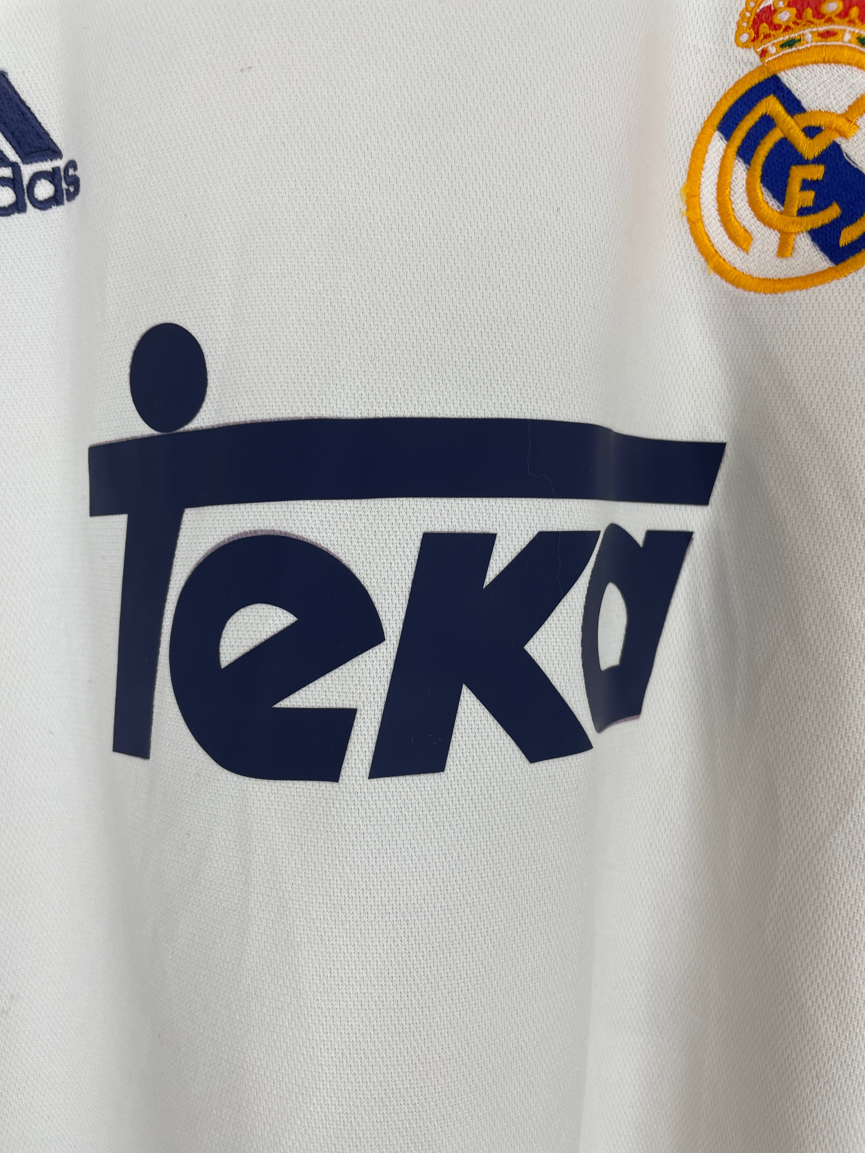 Shop 2000/01 REAL MADRID FIGO #10 HOME SHIRT (XL) ADIDAS, classic football shirts, vintage football shirts & retro soccer jerseys at Cult Kits