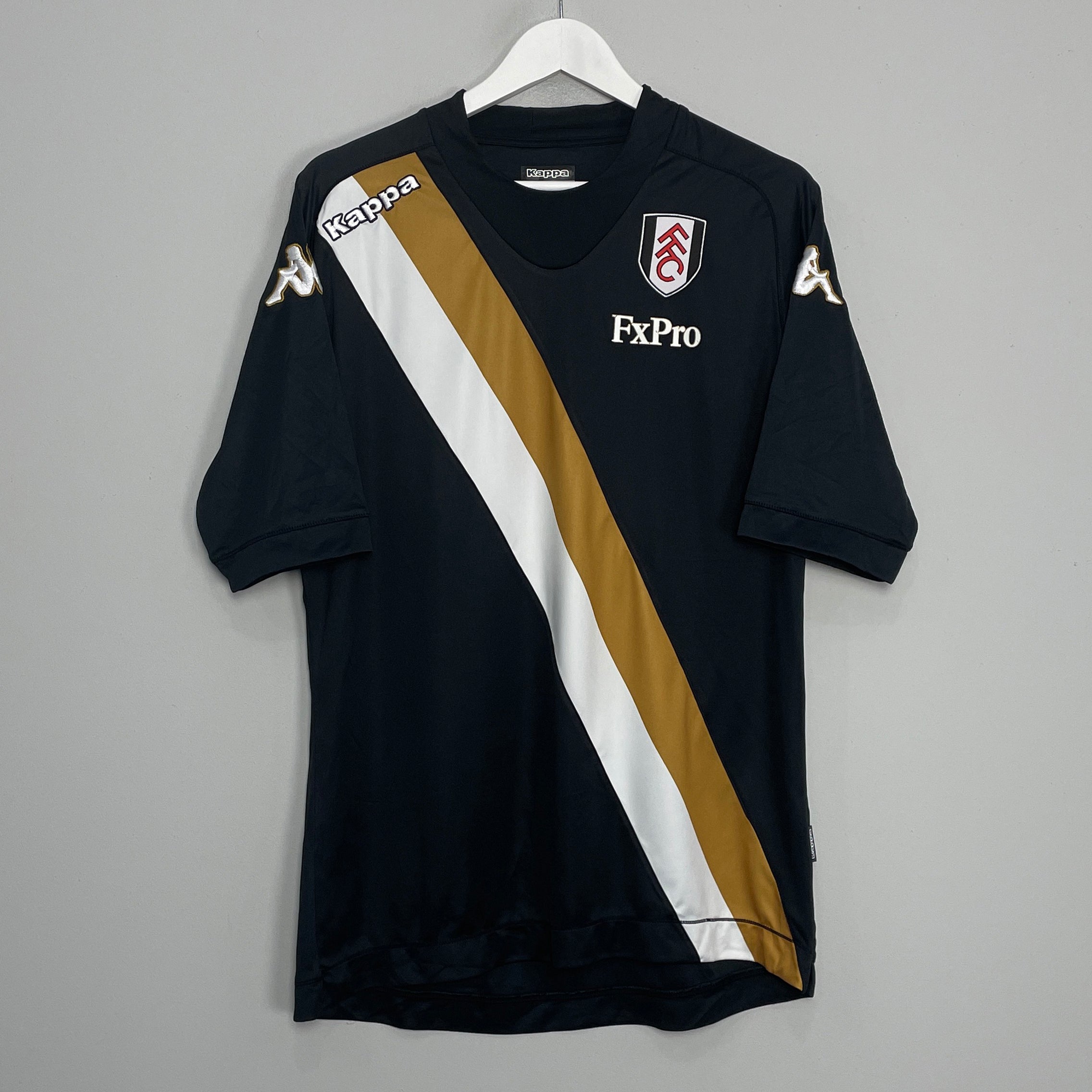 Shop 2012/13 FULHAM THIRD SHIRT (XXL) KAPPA, classic football shirts, vintage football shirts & retro soccer jerseys at Cult Kits