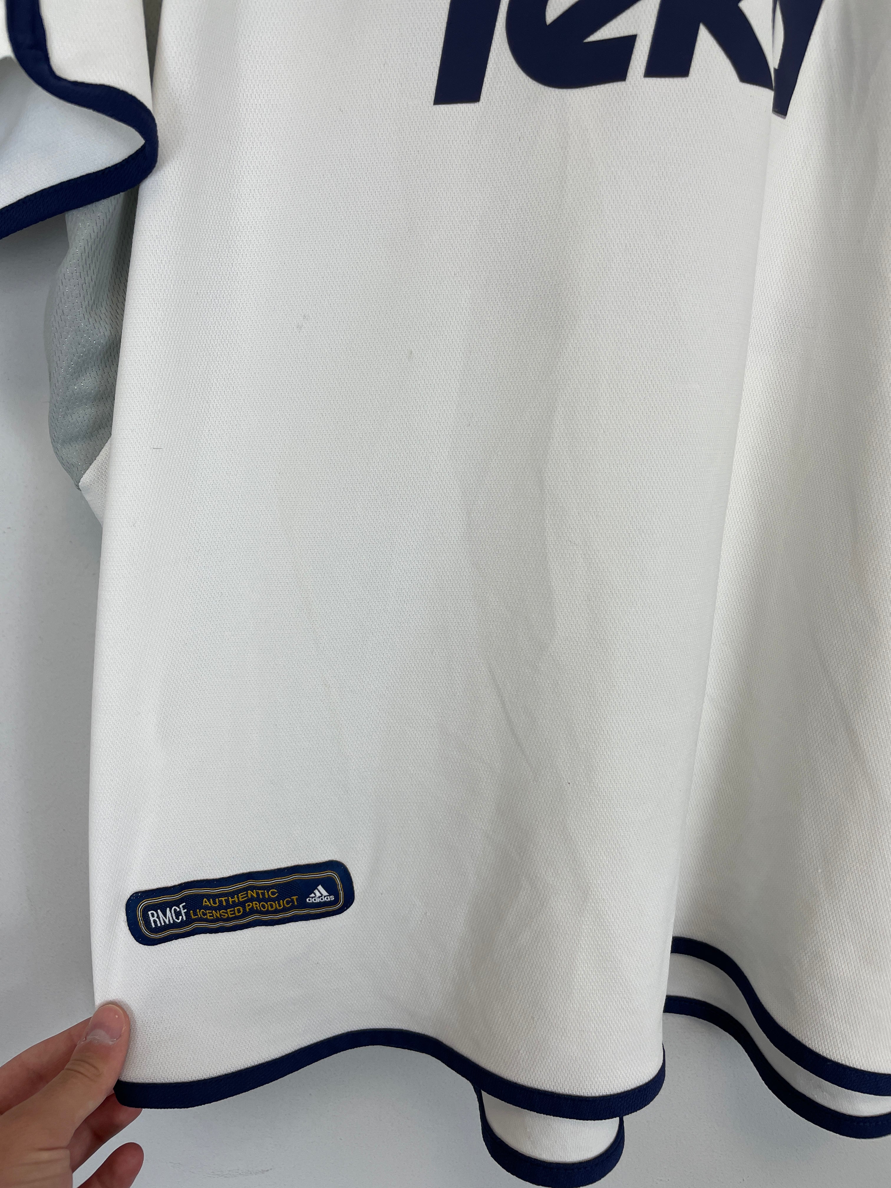 Shop 2000/01 REAL MADRID FIGO #10 HOME SHIRT (XL) ADIDAS, classic football shirts, vintage football shirts & retro soccer jerseys at Cult Kits