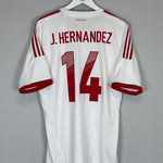 Shop 2013/14 MEXICO CHICHARITO #14 AWAY SHIRT (L) ADIDAS, classic football shirts, vintage football shirts & retro soccer jerseys at Cult Kits