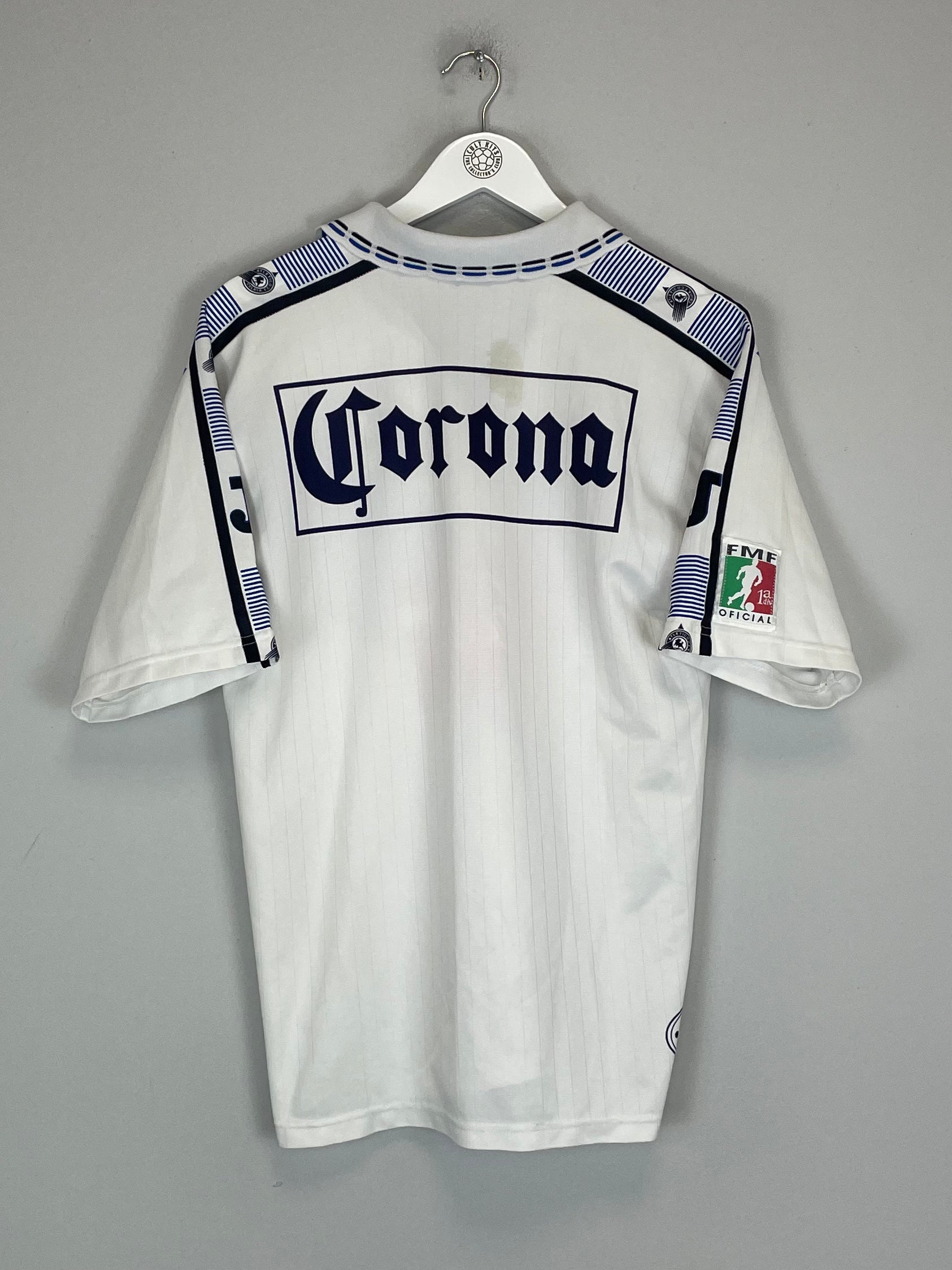 Shop 1996/97 ATLETICO CELAYA HOME SHIRT (M) JOMA, classic football shirts, vintage football shirts & retro soccer jerseys at Cult Kits