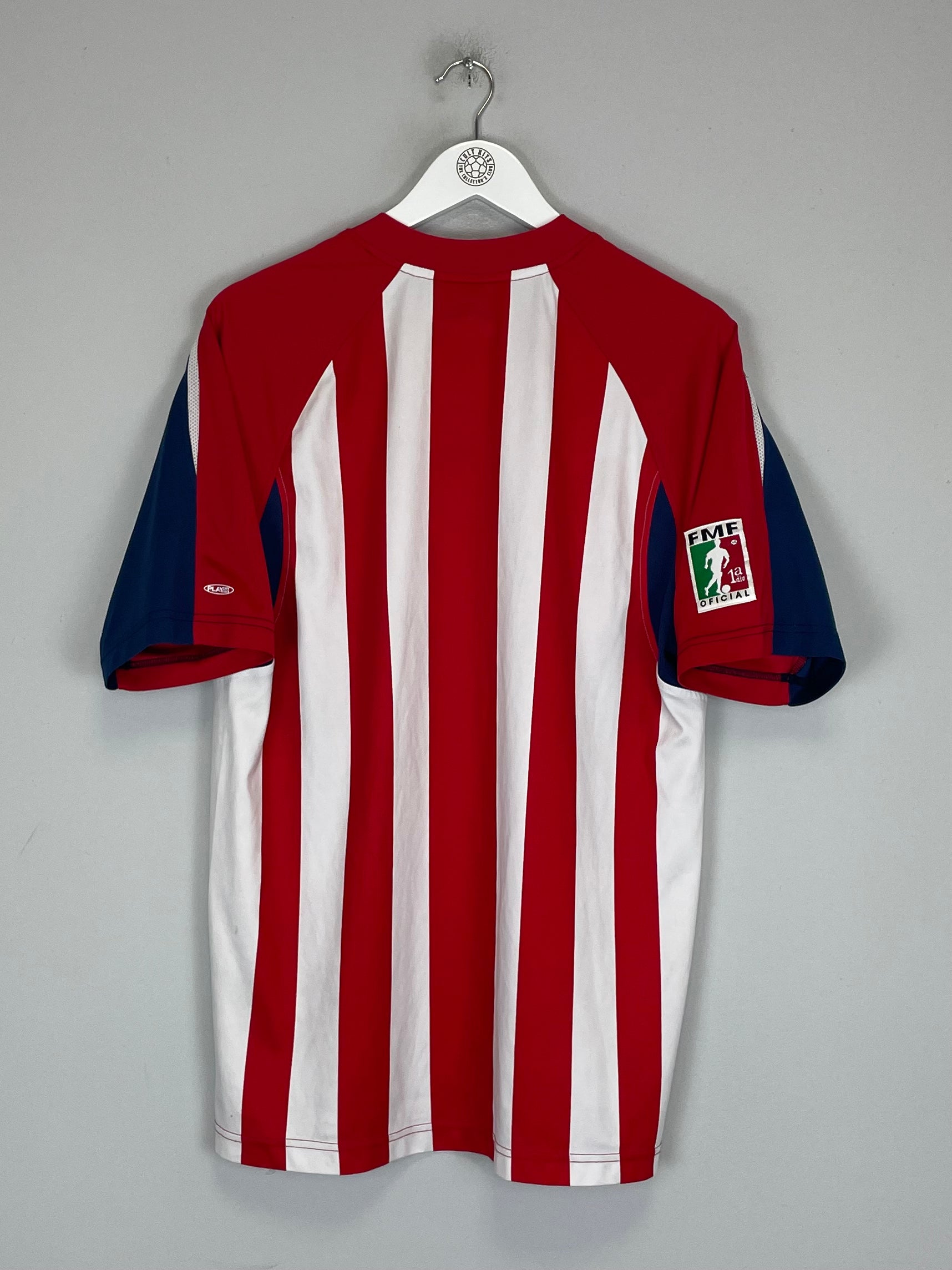 Shop 2004/05 CHIVAS GUADALAJARA HOME SHIRT (L) REEBOK, classic football shirts, vintage football shirts & retro soccer jerseys at Cult Kits