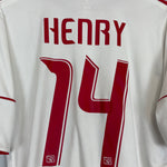 Shop 2010 NEW YORK RED BULLS HENRY #14 HOME SHIRT (L) ADIDAS, classic football shirts, vintage football shirts & retro soccer jerseys at Cult Kits