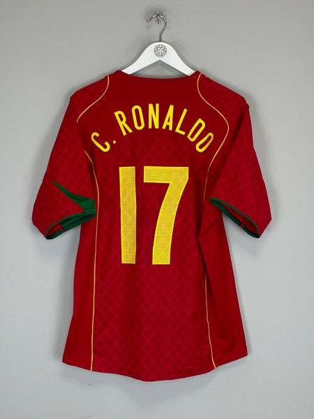 2004/06 PORTUGAL C.RONALDO #17 HOME SHIRT (L) NIKE – Cult Kits