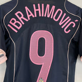 Shop 2004/05 JUVENTUS IBRAHIMOVIC #9 AWAY SHIRT (S) NIKE, classic football shirts, vintage football shirts & retro soccer jerseys at Cult Kits