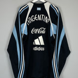 2004/05 ARGENTINA *PLAYER ISSUE* 1/4 ZIP JACKET (XL) ADIDAS