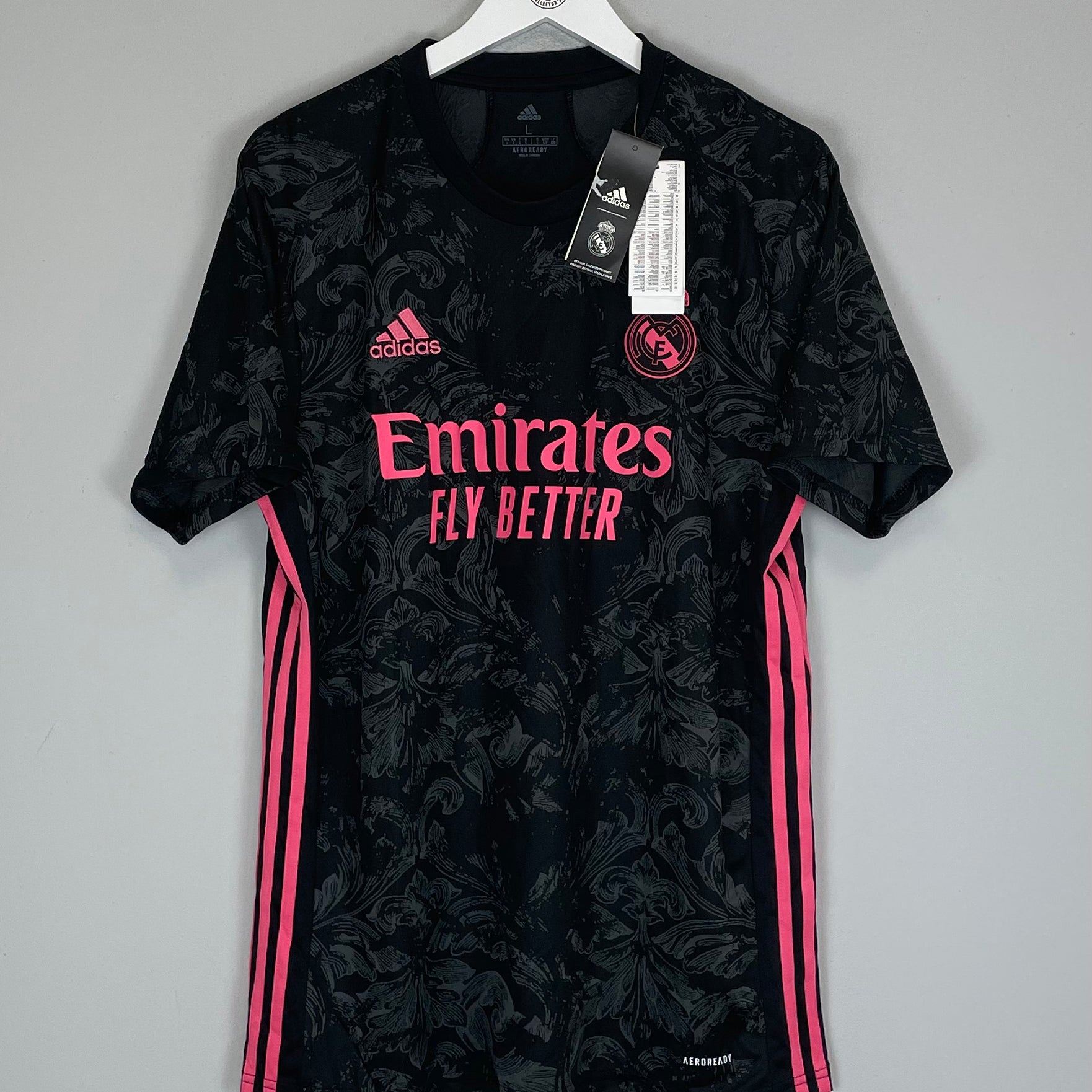 Shop 2020/21 REAL MADRID *BNWT* THIRD SHIRT (L) ADIDAS, classic football shirts, vintage football shirts & retro soccer jerseys at Cult Kits