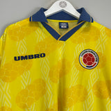 1994/96 COLOMBIA HOME SHIRT (S) UMBRO