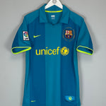 Shop 2007/08 BARCELONA HENRY #14 AWAY SHIRT (S) NIKE, classic football shirts, vintage football shirts & retro soccer jerseys at Cult Kits