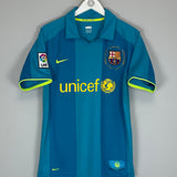 Shop 2007/08 BARCELONA HENRY #14 AWAY SHIRT (S) NIKE, classic football shirts, vintage football shirts & retro soccer jerseys at Cult Kits
