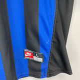 Shop 1998/99 INTER MILAN RONALDO #9 HOME SHIRT (L) NIKE, classic football shirts, vintage football shirts & retro soccer jerseys at Cult Kits