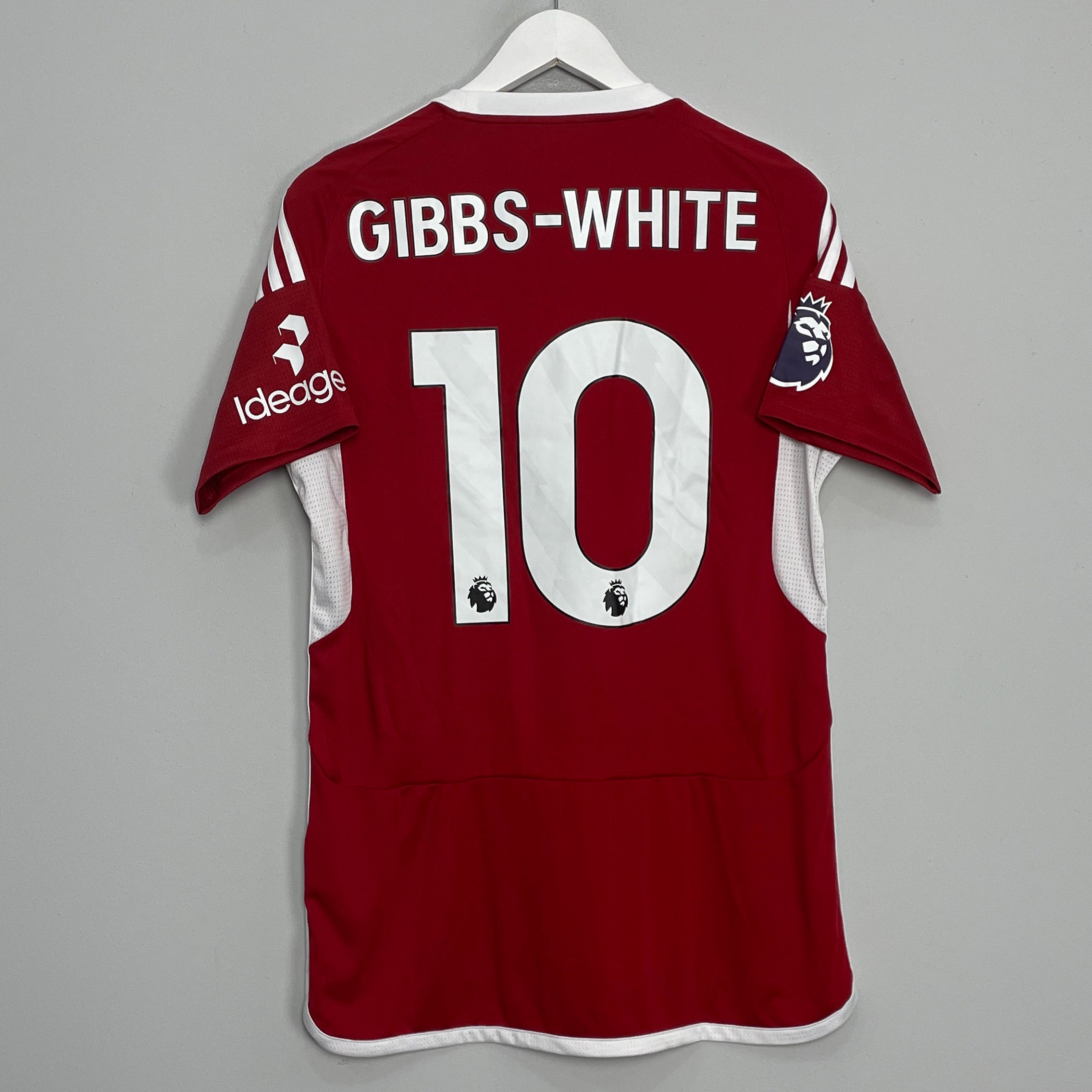 Shop 2023/24 NOTTINGHAM FOREST GIBBS-WHITE #10 HOME SHIRT (M) ADIDAS, classic football shirts, vintage football shirts & retro soccer jerseys at Cult Kits