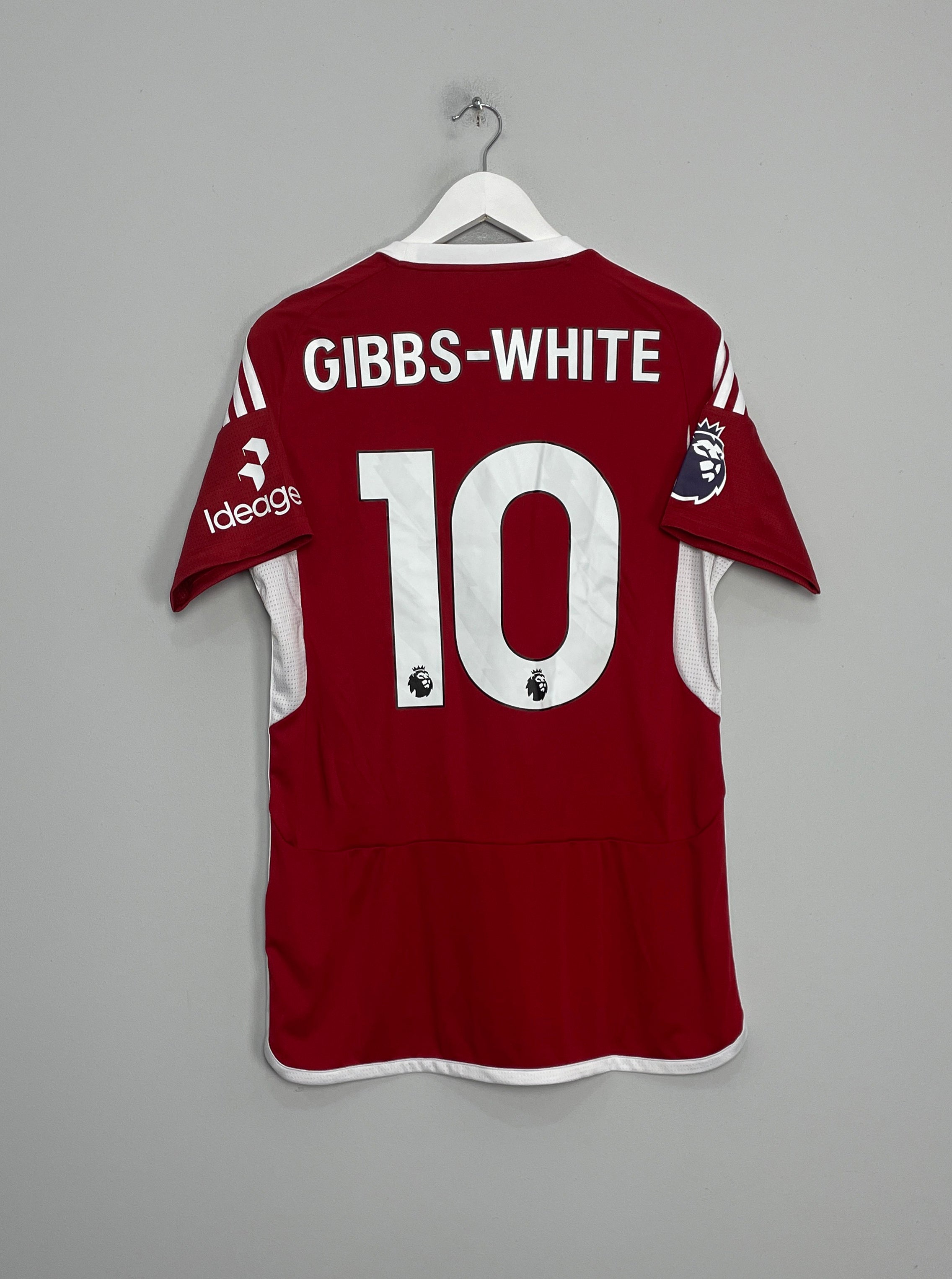 Shop 2023/24 NOTTINGHAM FOREST GIBBS-WHITE #10 HOME SHIRT (M) ADIDAS, classic football shirts, vintage football shirts & retro soccer jerseys at Cult Kits