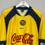 Shop 2001/02 CLUB AMERICA *BNWT* HOME SHIRT (L) NIKE, classic football shirts, vintage football shirts & retro soccer jerseys at Cult Kits