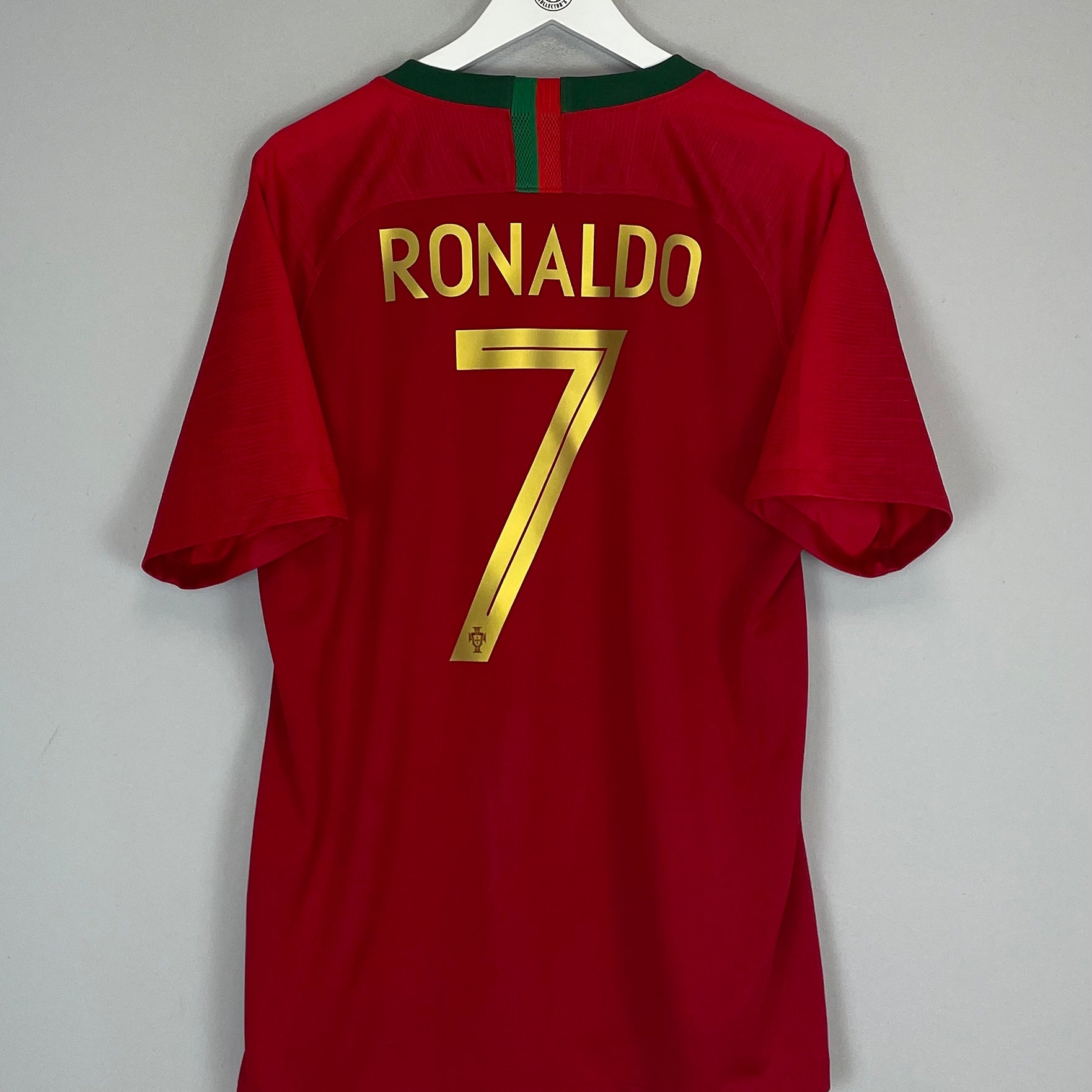 Shop 2018/19 PORTUGAL RONALDO #7 HOME SHIRT (XL) NIKE, classic football shirts, vintage football shirts & retro soccer jerseys at Cult Kits