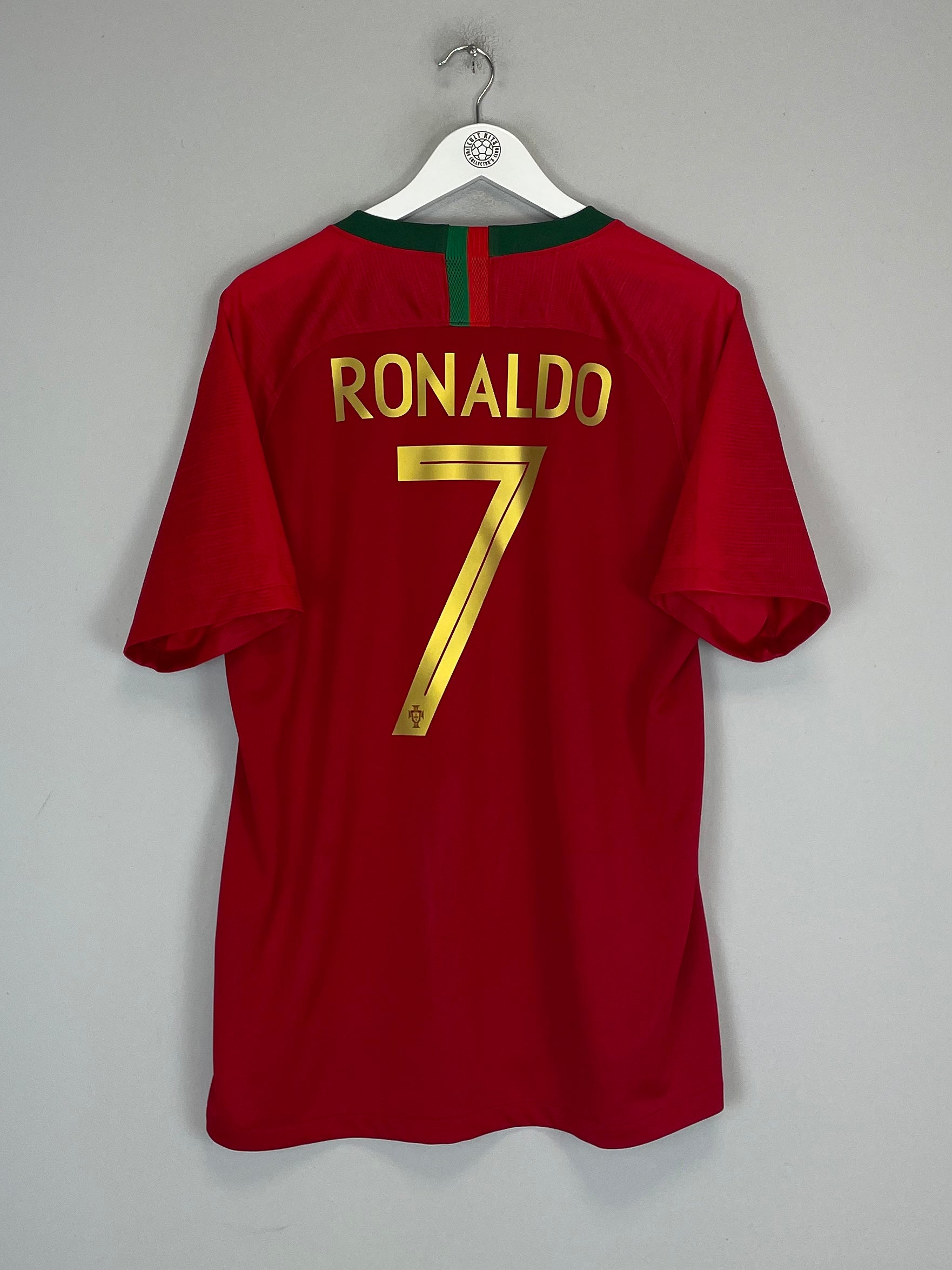 Shop 2018/19 PORTUGAL RONALDO #7 HOME SHIRT (XL) NIKE, classic football shirts, vintage football shirts & retro soccer jerseys at Cult Kits