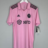 Shop 2022/23 INTER MIAMI MESSI #10 *BNWT* HOME SHIRT (L) ADIDAS, classic football shirts, vintage football shirts & retro soccer jerseys at Cult Kits