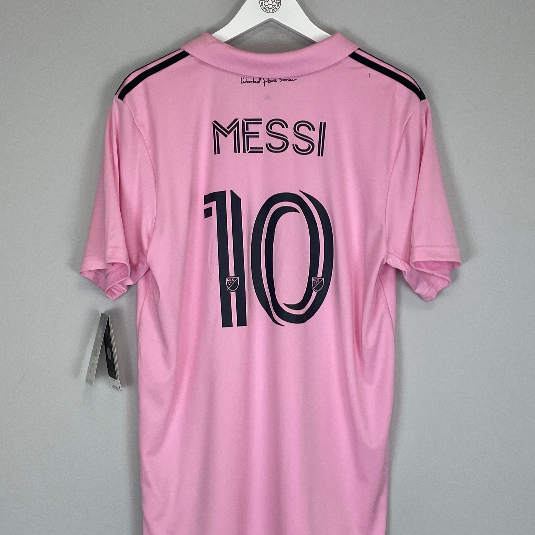 Shop 2022/23 INTER MIAMI MESSI #10 *BNWT* HOME SHIRT (L) ADIDAS, classic football shirts, vintage football shirts & retro soccer jerseys at Cult Kits