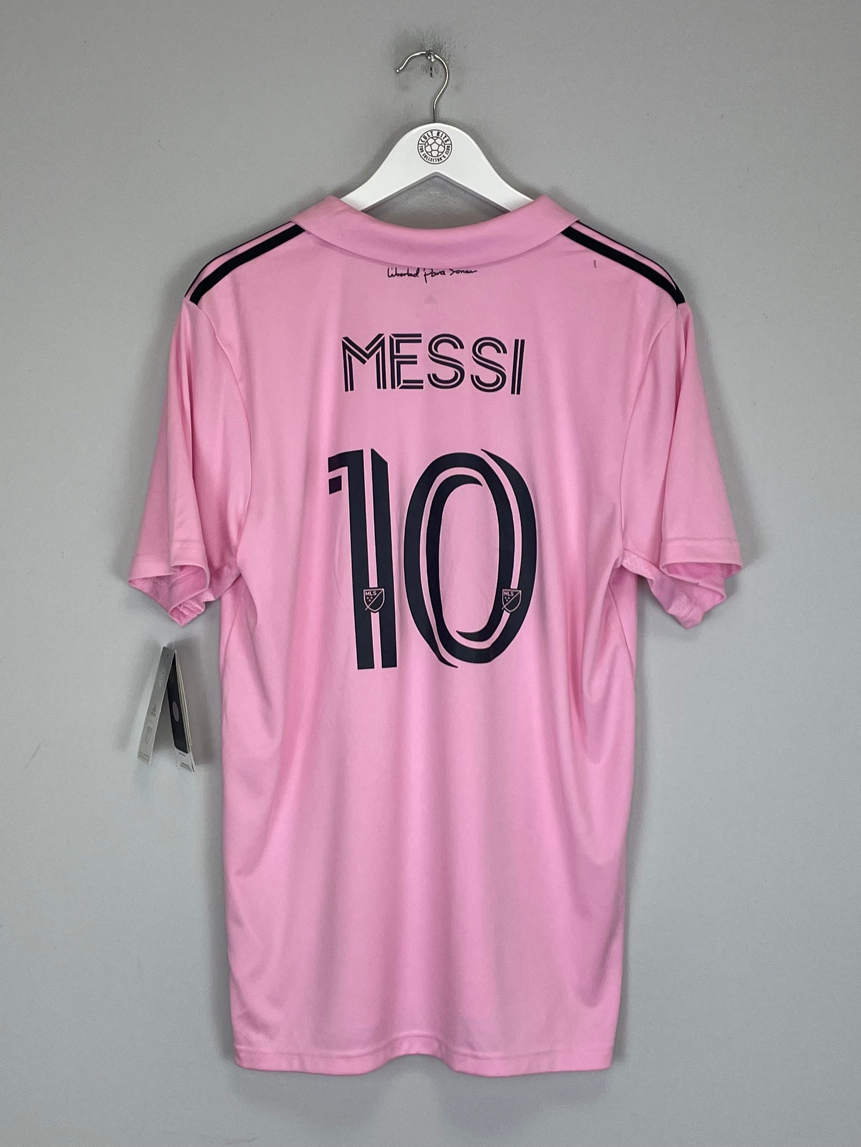 Shop 2022/23 INTER MIAMI MESSI #10 *BNWT* HOME SHIRT (L) ADIDAS, classic football shirts, vintage football shirts & retro soccer jerseys at Cult Kits