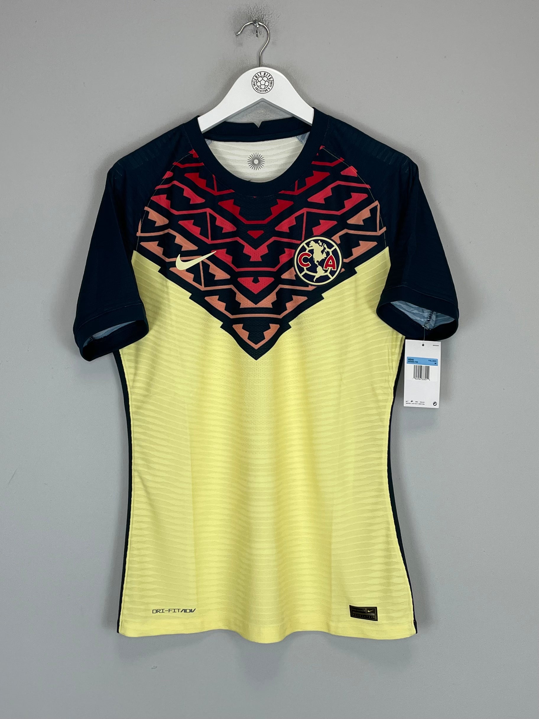 Shop 2021/22 CLUB AMERICA *PLAYER ISSUE* BNWT HOME SHIRT (M) NIKE, classic football shirts, vintage football shirts & retro soccer jerseys at Cult Kits
