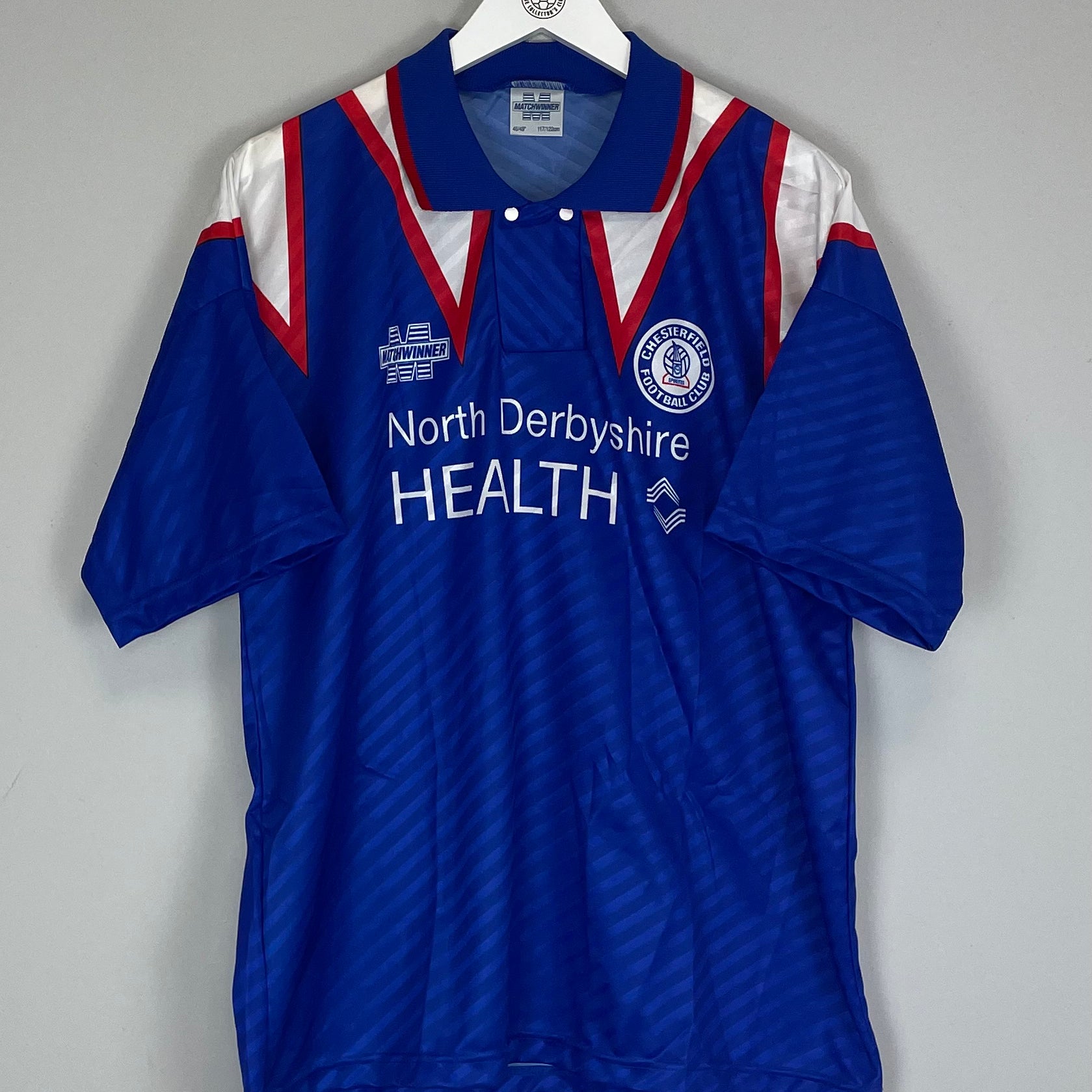 Shop 1994/96 CHESTERFIELD *MINT* HOME SHIRT (XL) MATCHWINNER, classic football shirts, vintage football shirts & retro soccer jerseys at Cult Kits