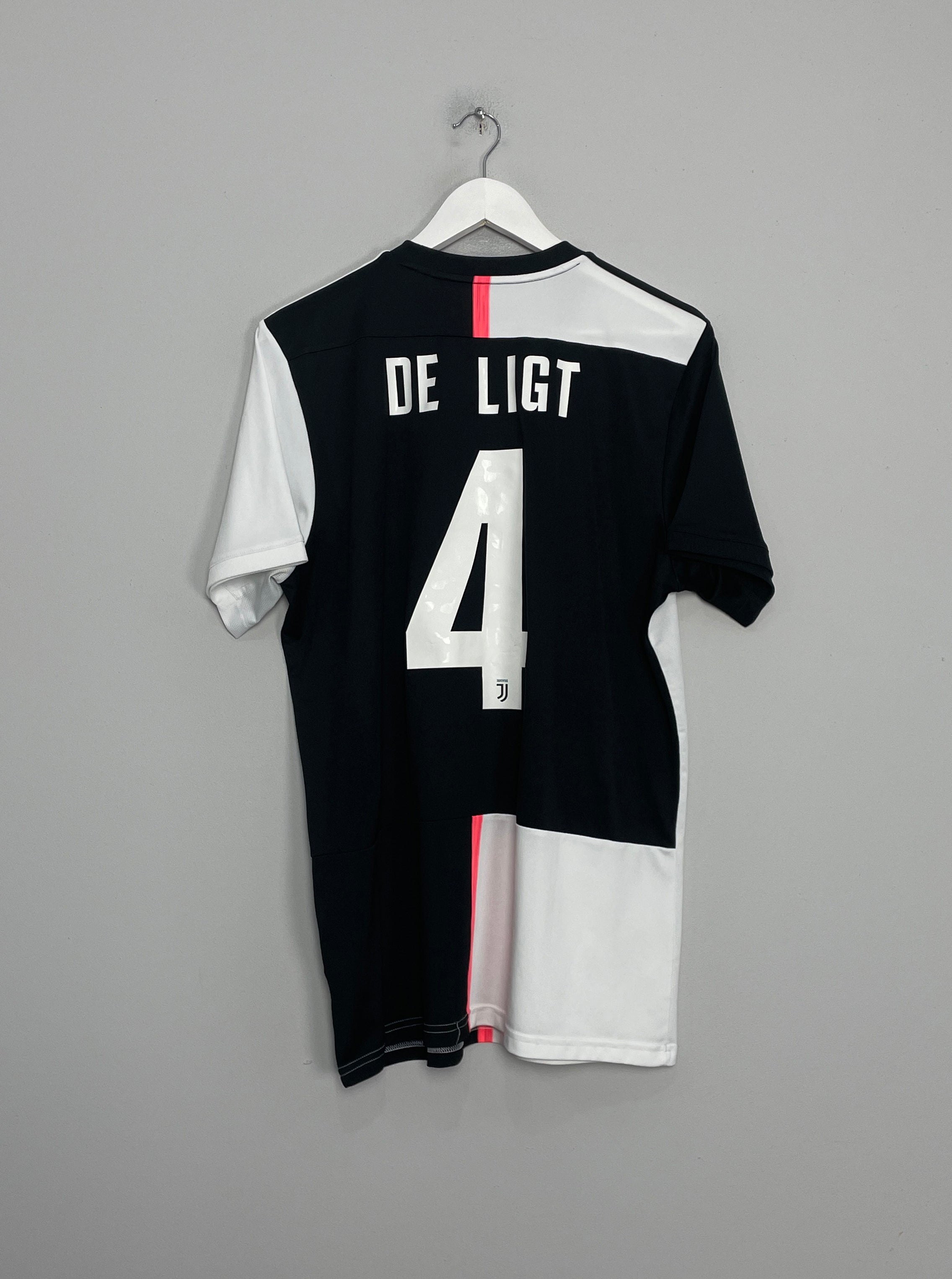Shop 2019/20 JUVENTUS DE LIGT #4 HOME SHIRT (L) ADIDAS, classic football shirts, vintage football shirts & retro soccer jerseys at Cult Kits