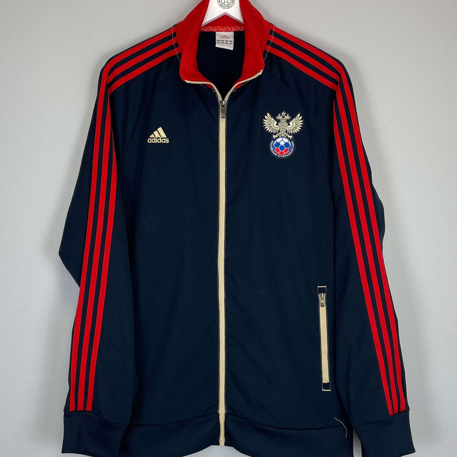 Shop 2012/13 RUSSIA TRACK JACKET (XL) ADIDAS, classic football shirts, vintage football shirts & retro soccer jerseys at Cult Kits