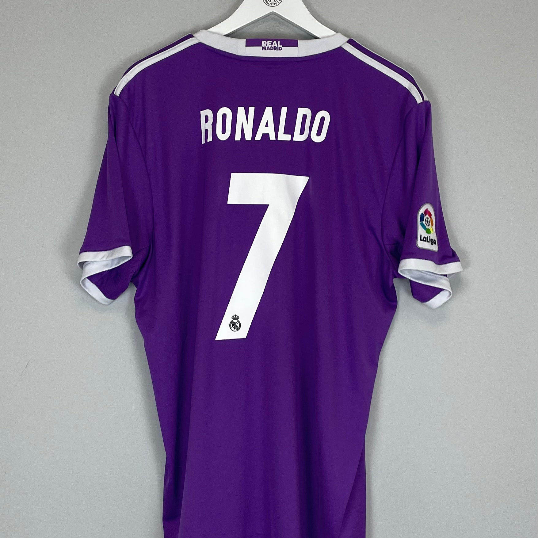 Shop 2016/17 REAL MADRID RONALDO #7 AWAY SHIRT (XL) ADIDAS, classic football shirts, vintage football shirts & retro soccer jerseys at Cult Kits