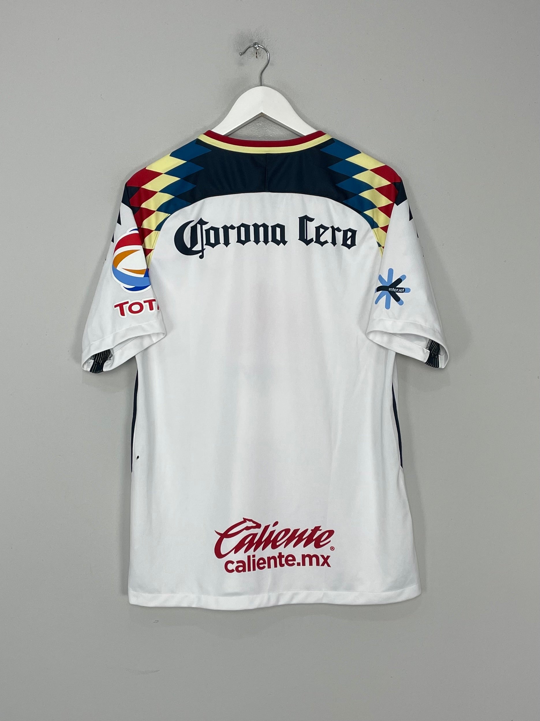 Shop 2017/18 CLUB AMERICA AWAY SHIRT (L) NIKE, classic football shirts, vintage football shirts & retro soccer jerseys at Cult Kits