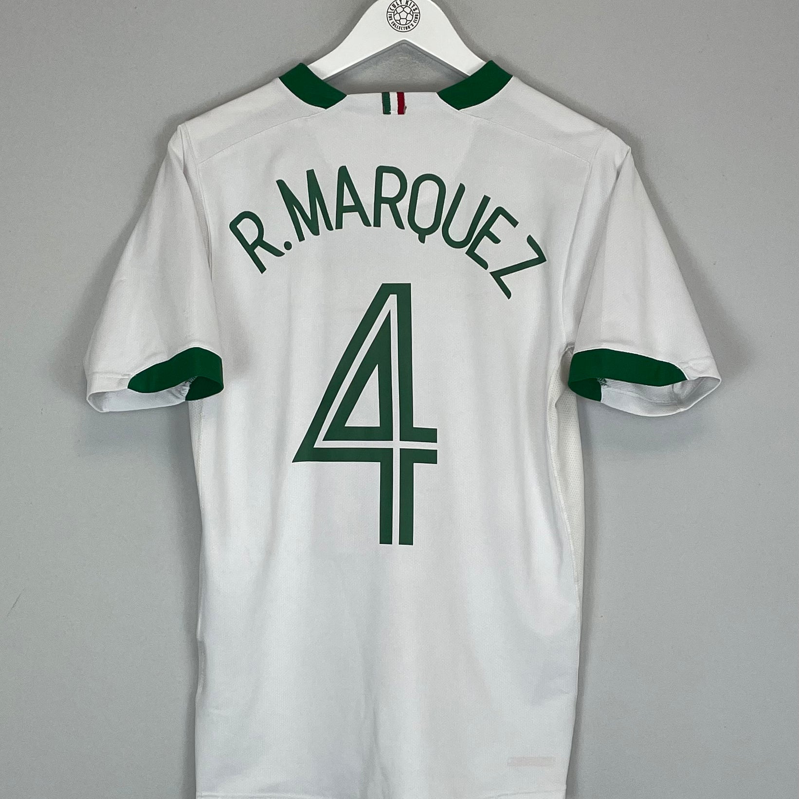 Shop 2006/07 MEXICO R.MARQUEZ #4 AWAY SHIRT (S) NIKE, classic football shirts, vintage football shirts & retro soccer jerseys at Cult Kits
