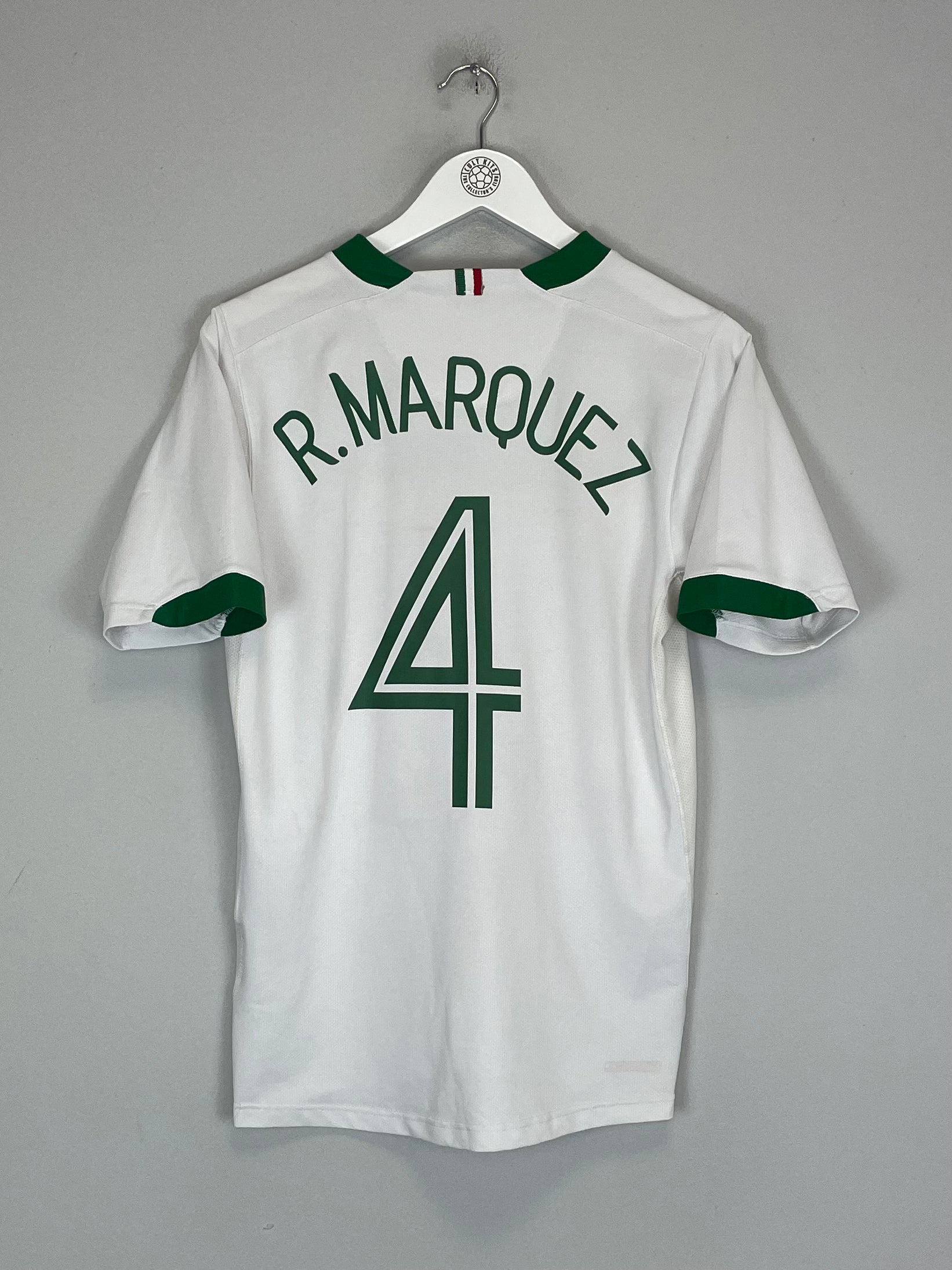 Shop 2006/07 MEXICO R.MARQUEZ #4 AWAY SHIRT (S) NIKE, classic football shirts, vintage football shirts & retro soccer jerseys at Cult Kits