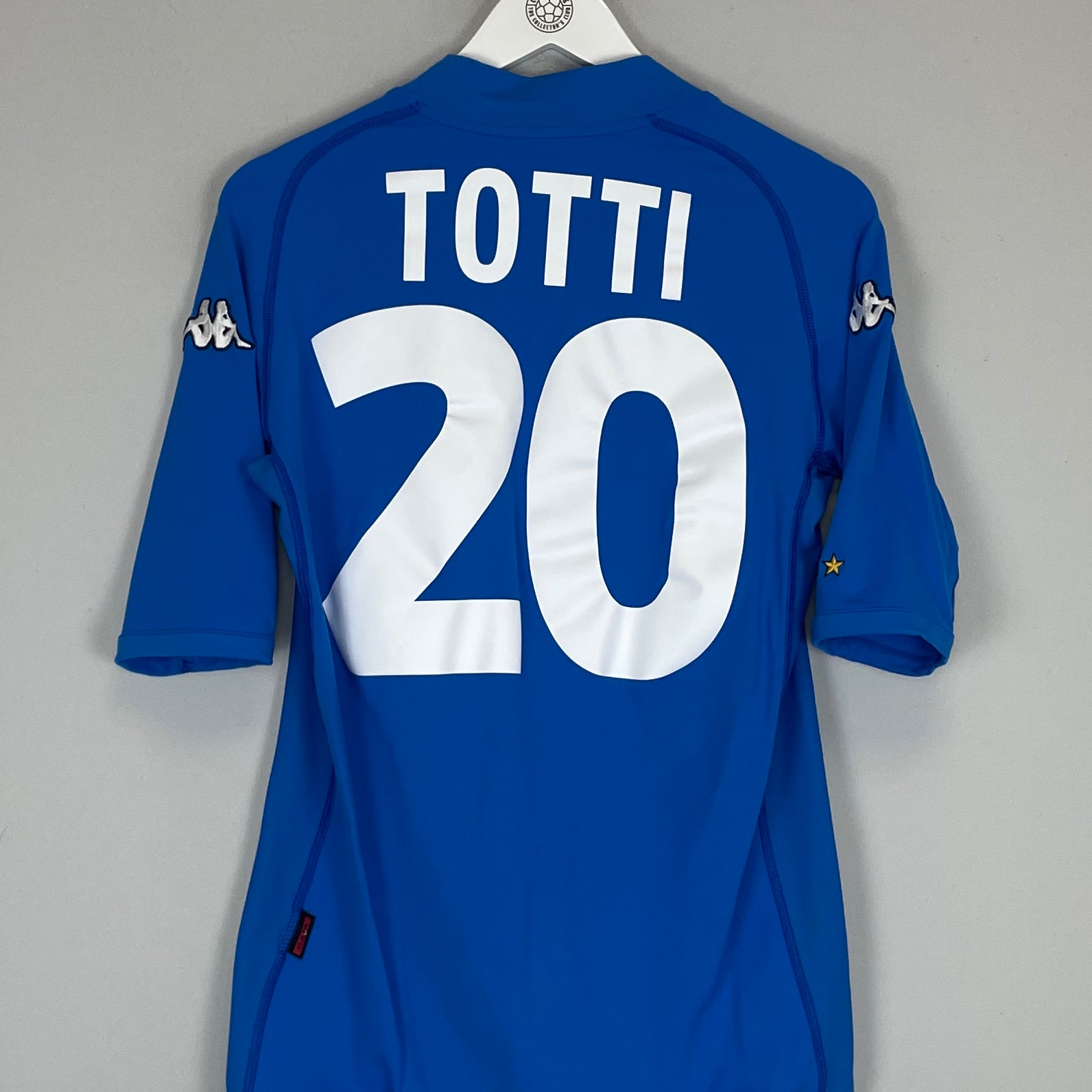 Shop 2002 ITALY TOTTI #10 HOME SHIRT (L) KAPPA, classic football shirts, vintage football shirts & retro soccer jerseys at Cult Kits