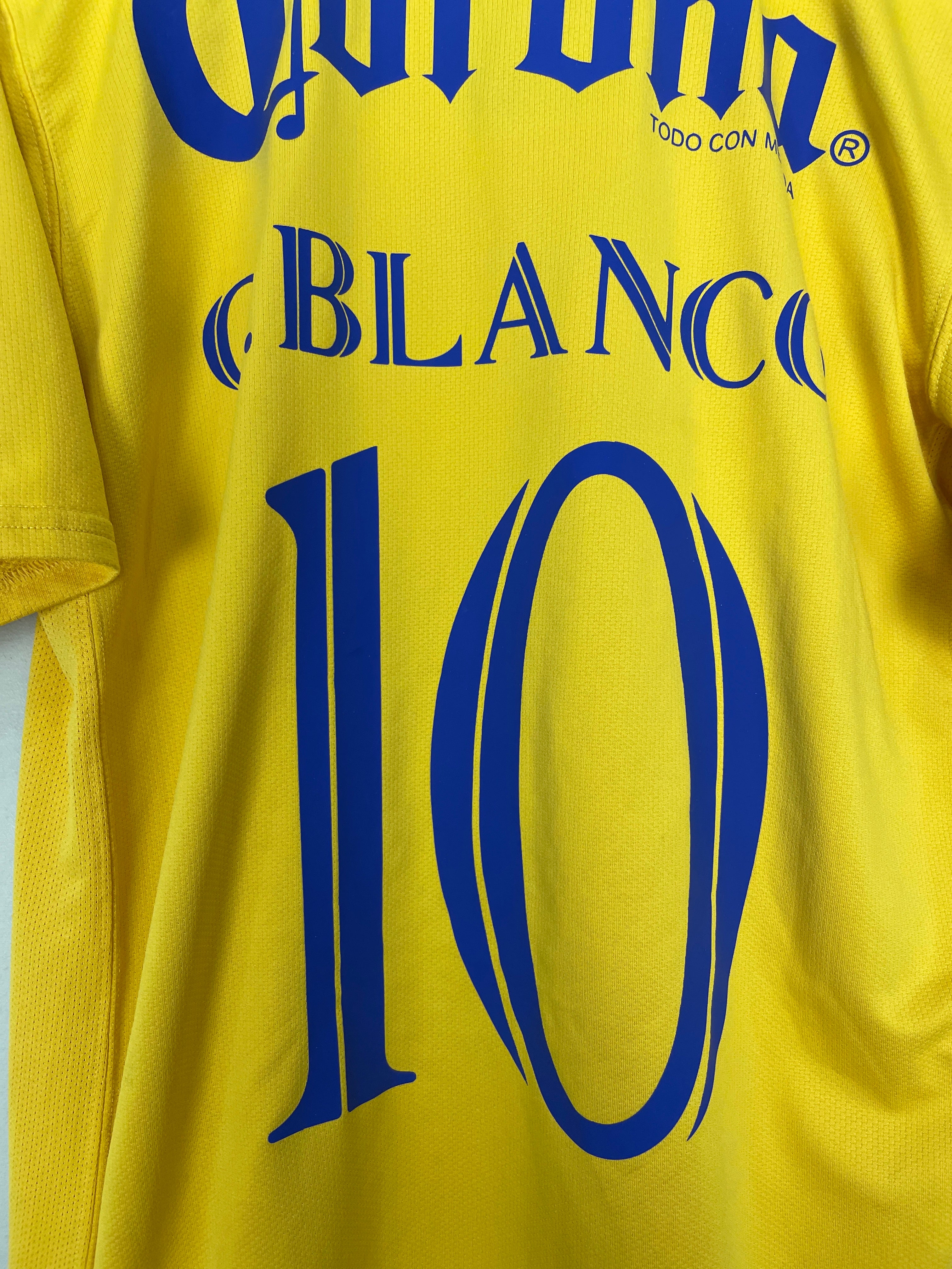 Shop 2006/07 CLUB AMERICA C.BLANCO #10 HOME SHIRT (L) NIKE, classic football shirts, vintage football shirts & retro soccer jerseys at Cult Kits
