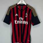 Shop 2013/14 AC MILAN EL SHAARAWY #92 HOME SHIRT (S) ADIDAS, classic football shirts, vintage football shirts & retro soccer jerseys at Cult Kits