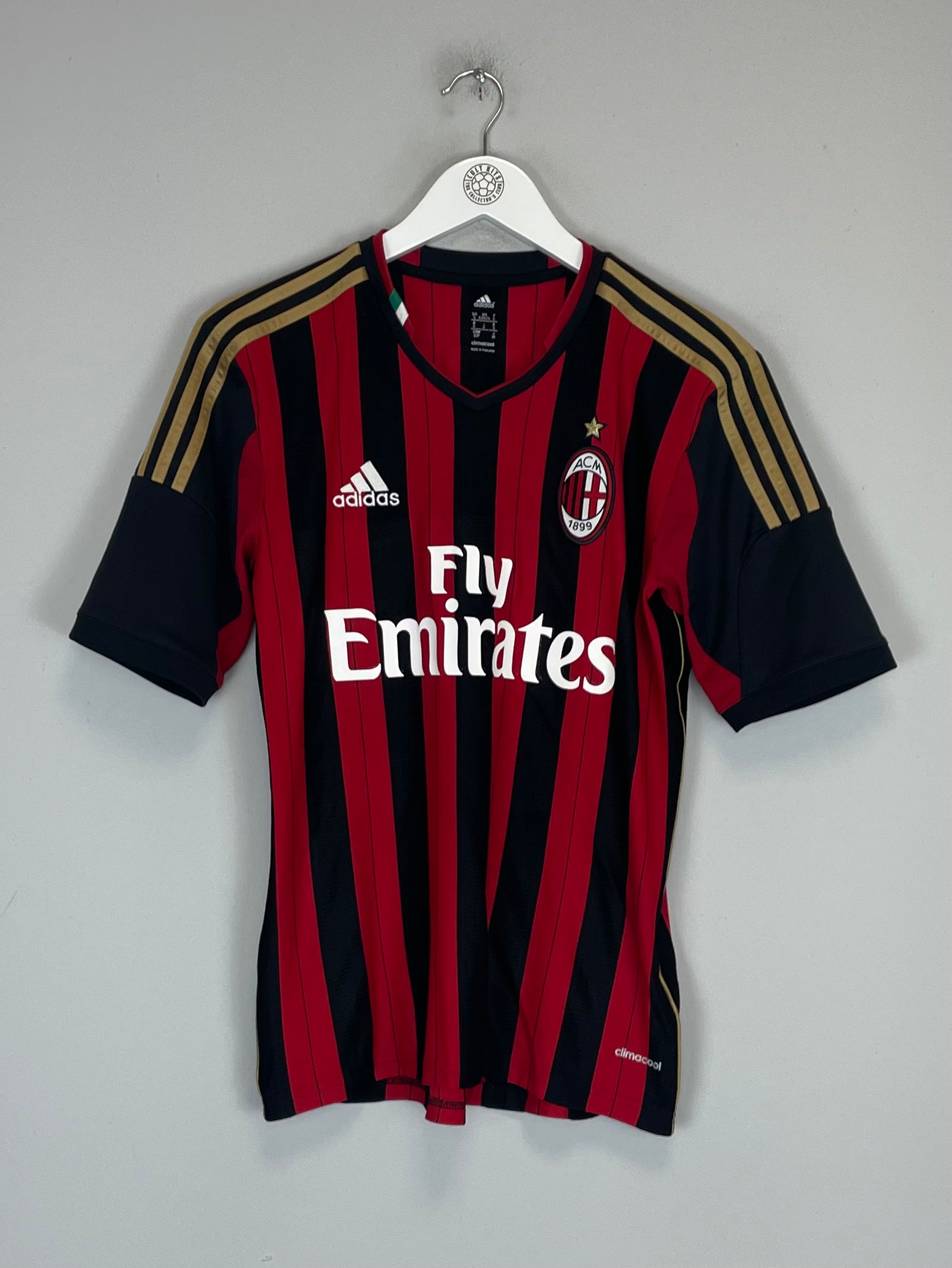 Shop 2013/14 AC MILAN EL SHAARAWY #92 HOME SHIRT (S) ADIDAS, classic football shirts, vintage football shirts & retro soccer jerseys at Cult Kits