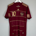 Shop 2009/10 RUSSIA ARSHAVIN #10 AWAY SHIRT (M) ADIDAS, classic football shirts, vintage football shirts & retro soccer jerseys at Cult Kits