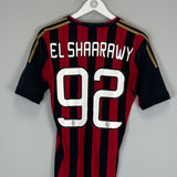 Shop 2013/14 AC MILAN EL SHAARAWY #92 HOME SHIRT (S) ADIDAS, classic football shirts, vintage football shirts & retro soccer jerseys at Cult Kits