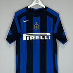 Shop 2003/04 INTER MILAN VIERI #32 HOME SHIRT (S) NIKE, classic football shirts, vintage football shirts & retro soccer jerseys at Cult Kits