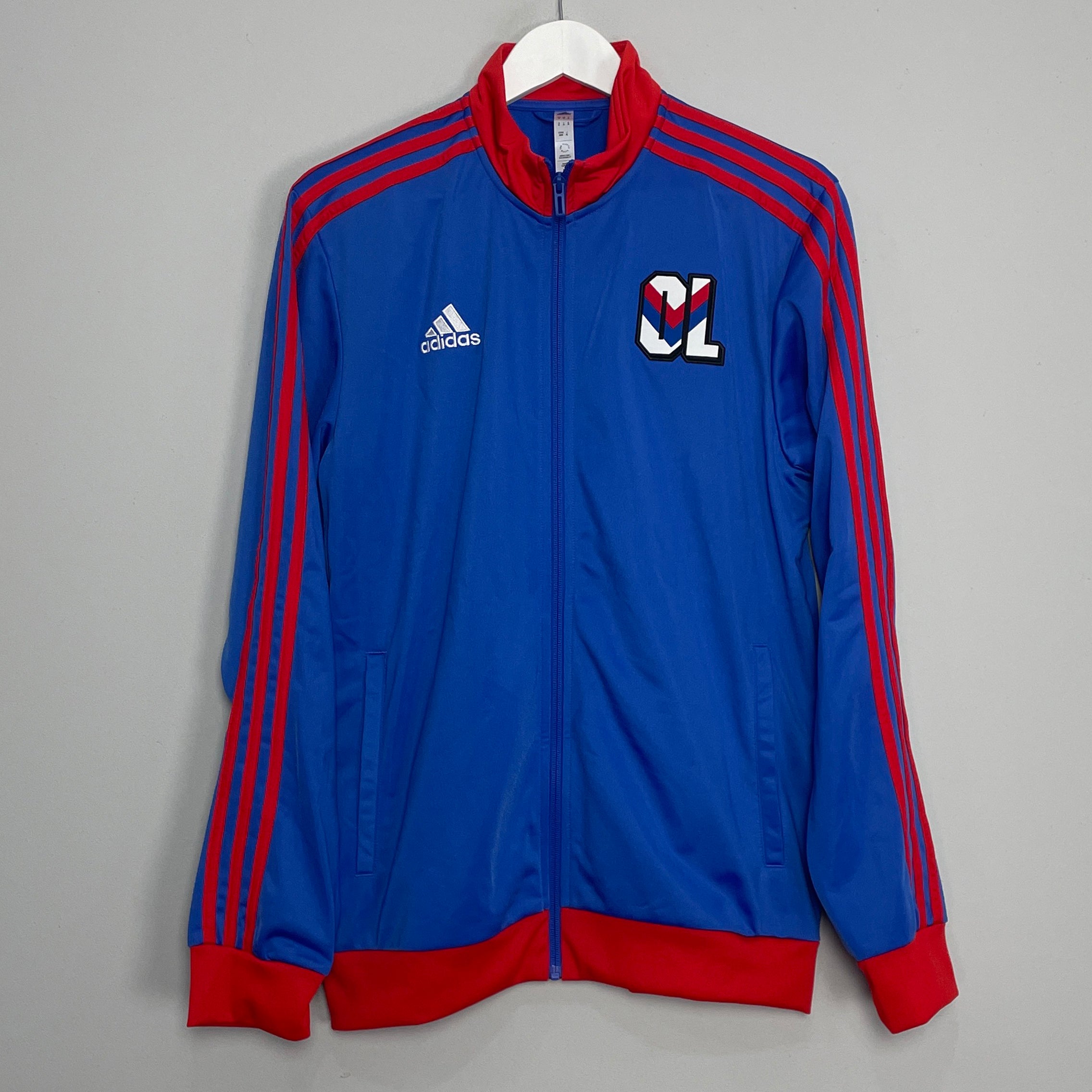 Shop 2023/24 LYON TRACK JACKET (M) ADIDAS, classic football shirts, vintage football shirts & retro soccer jerseys at Cult Kits