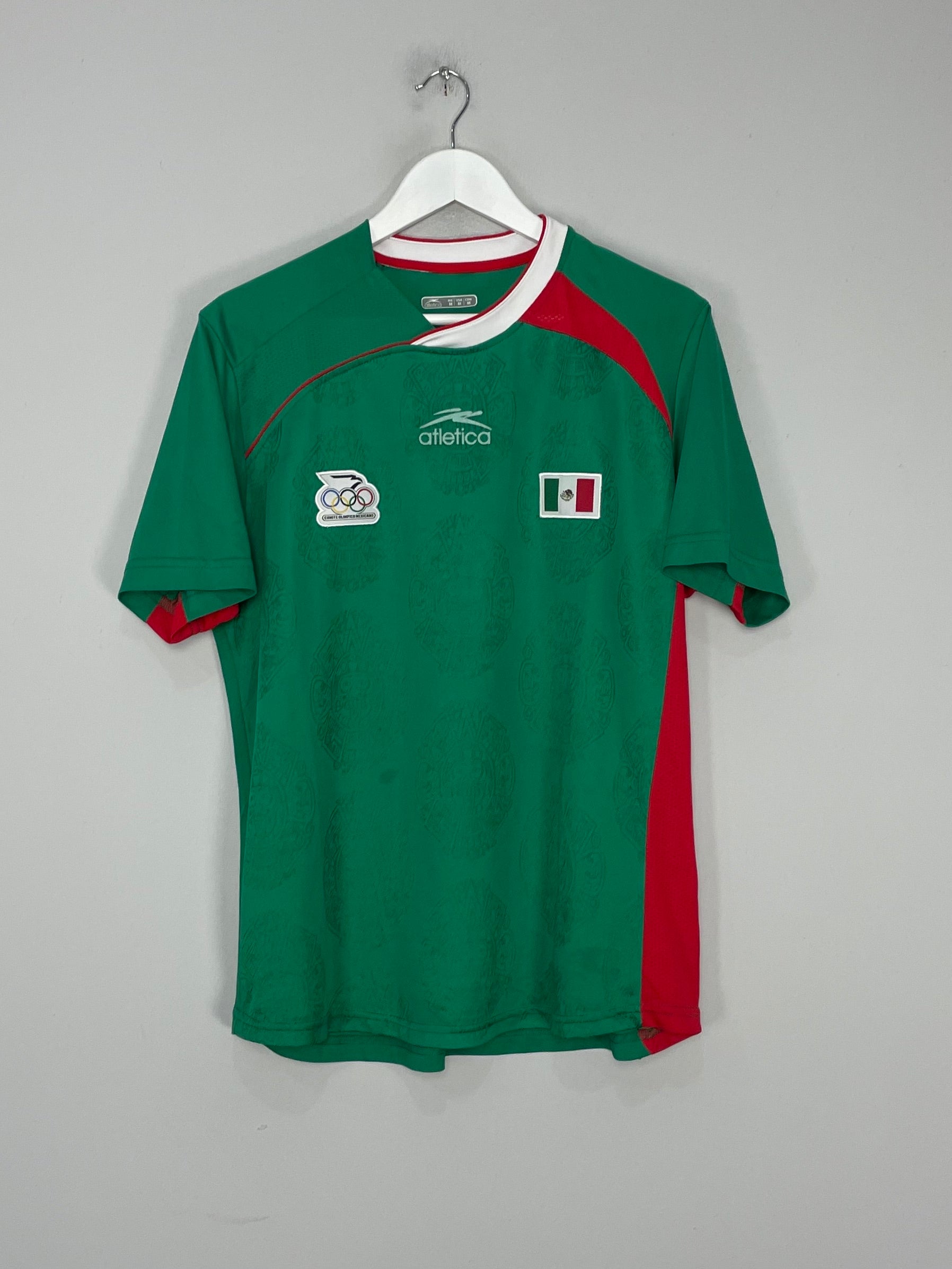Shop 2004 MEXICO OLYMPIC SHIRT (M) ATLETICA, classic football shirts, vintage football shirts & retro soccer jerseys at Cult Kits