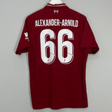 2018/19 LIVERPOOL ALEXANDER ARNOLD #66 HOME SHIRT (L) NEW BALANCE