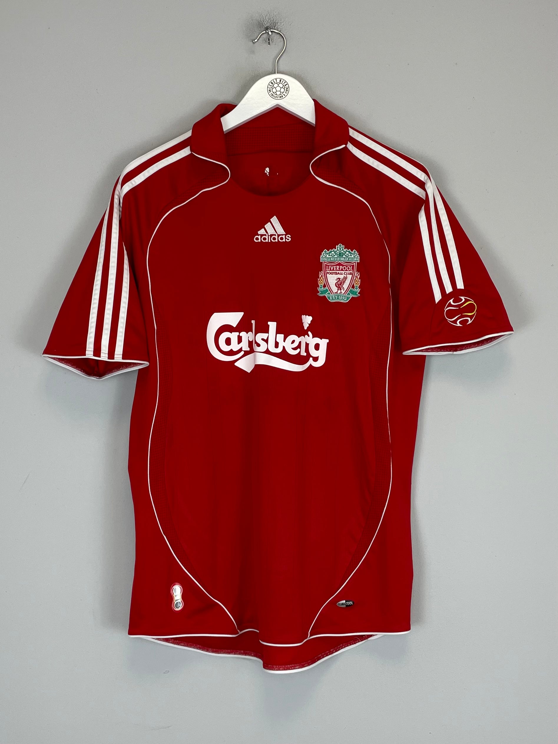 Shop 2006/08 LIVERPOOL MASCHERANO #20 HOME SHIRT (M) ADIDAS, classic football shirts, vintage football shirts & retro soccer jerseys at Cult Kits