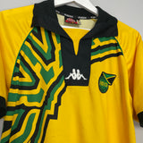 Shop 1998/00 JAMAICA HOME SHIRT (L) KAPPA, classic football shirts, vintage football shirts & retro soccer jerseys at Cult Kits