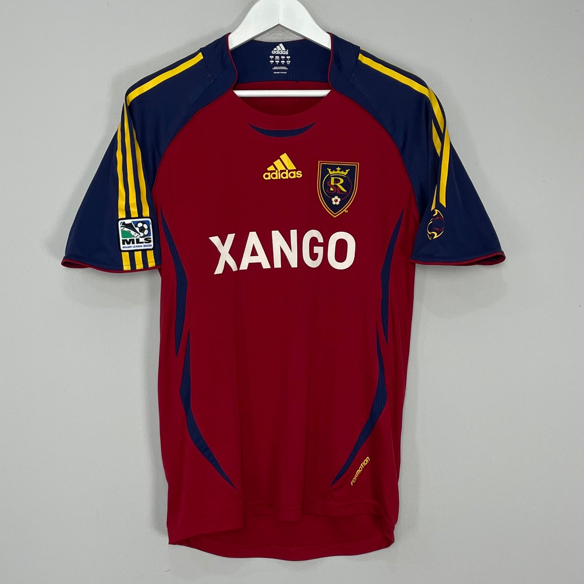 Shop 2007/08 REAL SALT LAKE *PLAYER ISSUE* HOME SHIRT (S) ADIDAS, classic football shirts, vintage football shirts & retro soccer jerseys at Cult Kits