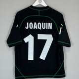 2003/04 REAL BETIS JOAQUIN #17 AWAY SHIRT (L) KAPPA