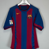 Shop 2004/05 BARCELONA MESSI #30 HOME SHIRT (S) NIKE, classic football shirts, vintage football shirts & retro soccer jerseys at Cult Kits
